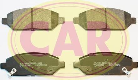 CAR PNT0502 - Brake Pad Set, disc brake www.autospares.lv