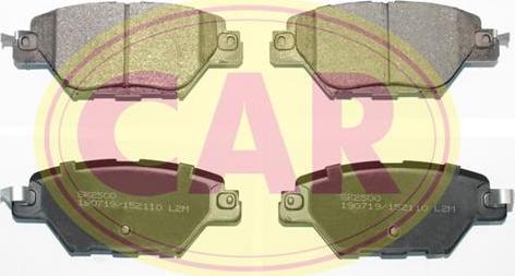 CAR PNT0112 - Brake Pad Set, disc brake www.autospares.lv