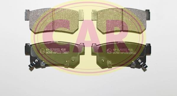 CAR PNT0121 - Brake Pad Set, disc brake www.autospares.lv