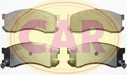 CAR PNT140 - Brake Pad Set, disc brake www.autospares.lv