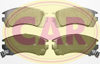 CAR PNT1101 - Brake Pad Set, disc brake www.autospares.lv