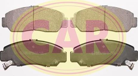 CAR PNT1701 - Brake Pad Set, disc brake www.autospares.lv