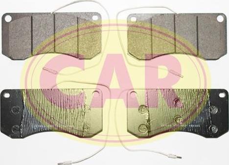 CAR PNT8411 - Brake Pad Set, disc brake www.autospares.lv