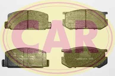 CAR PNT842 - Brake Pad Set, disc brake www.autospares.lv