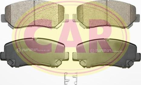 CAR PNT8471 - Brake Pad Set, disc brake www.autospares.lv