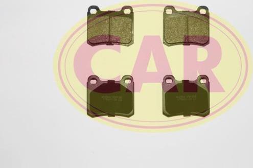 CAR PNT851 - Brake Pad Set, disc brake www.autospares.lv