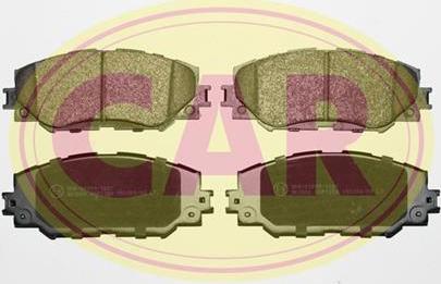 CAR PNT8521 - Brake Pad Set, disc brake www.autospares.lv