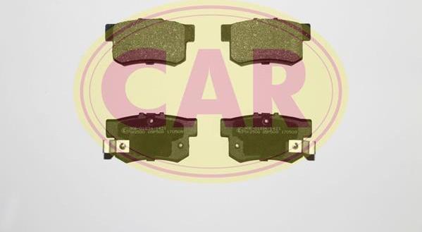 CAR PNT805 - Brake Pad Set, disc brake www.autospares.lv