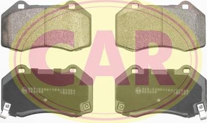 CAR PNT8102 - Brake Pad Set, disc brake www.autospares.lv