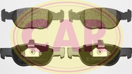 CAR PNT886 - Brake Pad Set, disc brake www.autospares.lv