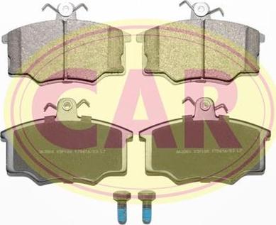 CAR PNT881 - Brake Pad Set, disc brake www.autospares.lv