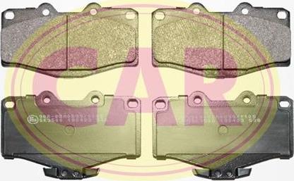 CAR PNT835 - Brake Pad Set, disc brake www.autospares.lv