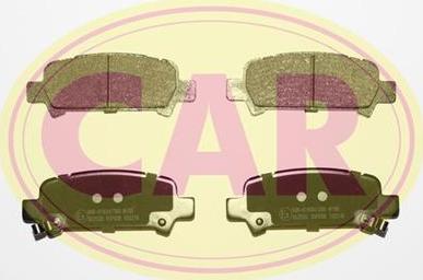 CAR PNT838 - Brake Pad Set, disc brake www.autospares.lv