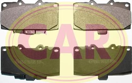 CAR PNT3541 - Brake Pad Set, disc brake www.autospares.lv