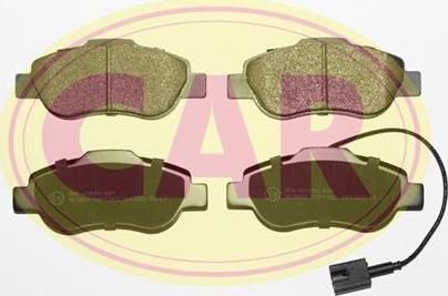 CAR PNT3621 - Brake Pad Set, disc brake www.autospares.lv