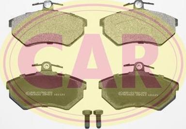 CAR PNT316 - Brake Pad Set, disc brake www.autospares.lv