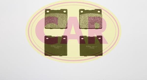 CAR PNT311 - Brake Pad Set, disc brake www.autospares.lv