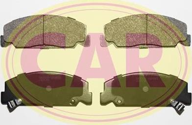 CAR PNT380 - Brake Pad Set, disc brake www.autospares.lv