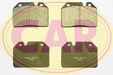 CAR PNT321 - Brake Pad Set, disc brake www.autospares.lv