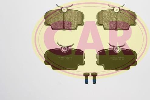 CAR PNT372 - Brake Pad Set, disc brake www.autospares.lv