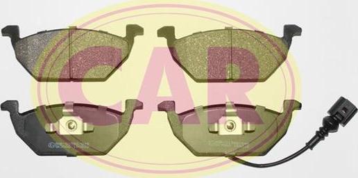 CAR PNT296 - Brake Pad Set, disc brake www.autospares.lv