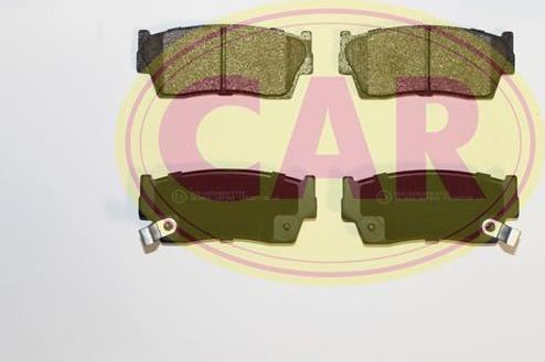 CAR PNT243 - Brake Pad Set, disc brake www.autospares.lv