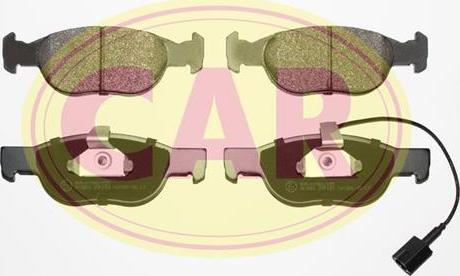 CAR PNT256 - Brake Pad Set, disc brake www.autospares.lv