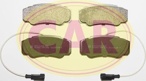 CAR PNT2661 - Brake Pad Set, disc brake www.autospares.lv