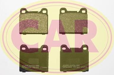 CAR PNT263 - Brake Pad Set, disc brake www.autospares.lv