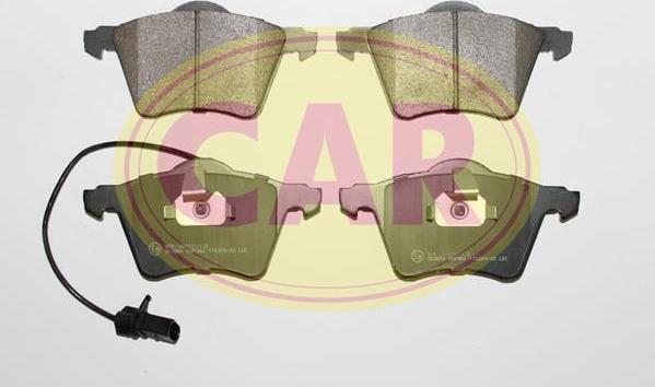 CAR PNT289 - Brake Pad Set, disc brake www.autospares.lv