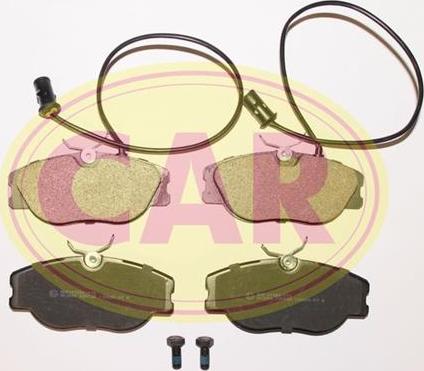 CAR PNT230 - Brake Pad Set, disc brake www.autospares.lv