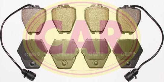 CAR PNT7671 - Brake Pad Set, disc brake www.autospares.lv