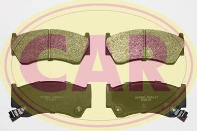 CAR PNT716 - Brake Pad Set, disc brake www.autospares.lv