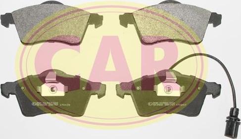 CAR PNT787 - Brake Pad Set, disc brake www.autospares.lv