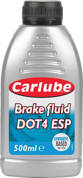 CARLUBE Tetrosyl BFE050 - Brake Fluid www.autospares.lv