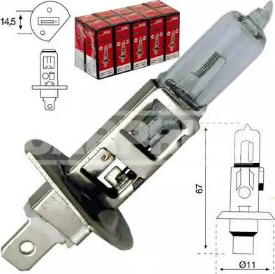 Carpriss 79780232 - Kvēlspuldze, Miglas lukturis www.autospares.lv