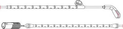 Carrab Brake Parts 8163 - Indikators, Bremžu uzliku nodilums autospares.lv