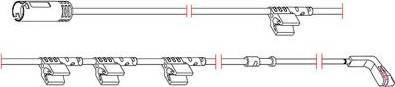 Carrab Brake Parts 8267 - Indikators, Bremžu uzliku nodilums www.autospares.lv