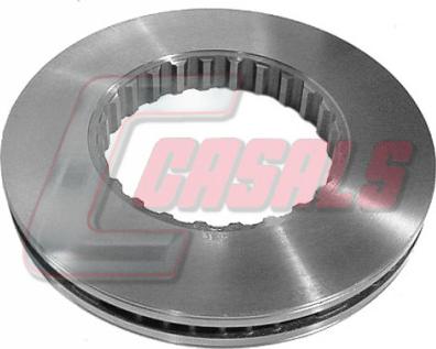 Casals 55471 - Bremžu diski www.autospares.lv