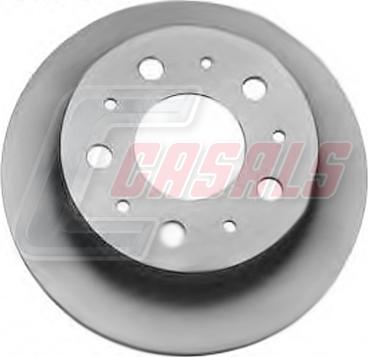 Casals 55563 - Brake Disc www.autospares.lv