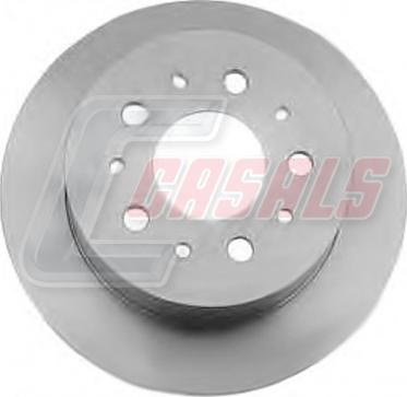 Casals 55562 - Brake Disc www.autospares.lv