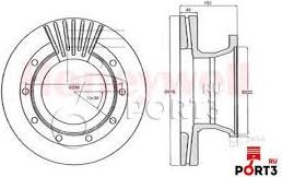 Zimmermann 401658070 - Bremžu diski www.autospares.lv