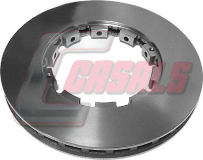 Casals 55350-1 - Bremžu diski www.autospares.lv