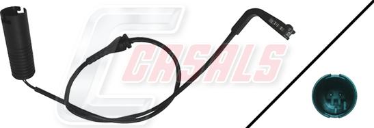 Casals 50069 - Warning Contact, brake pad wear www.autospares.lv