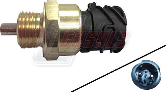 Casals 65159 - Slēdzis, Diferenciāļa bloķēšana www.autospares.lv