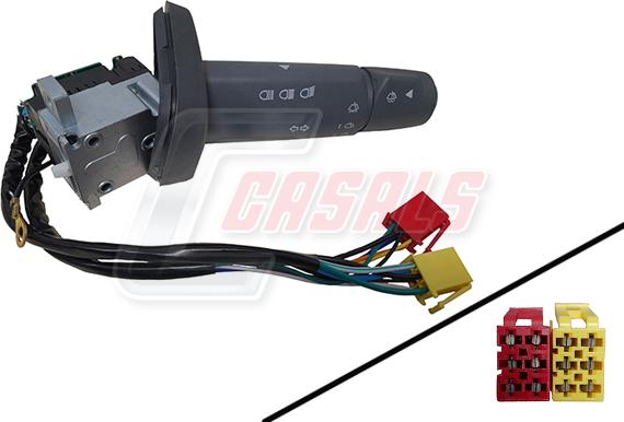 Casals 65789 - Controller, steering column switch www.autospares.lv