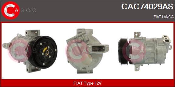 Casco CAC74029AS - Kompresors, Gaisa kond. sistēma autospares.lv