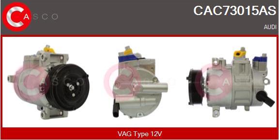 Casco CAC73015AS - Kompresors, Gaisa kond. sistēma autospares.lv