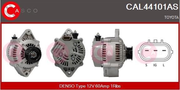 Casco CAL44101AS - Ģenerators autospares.lv