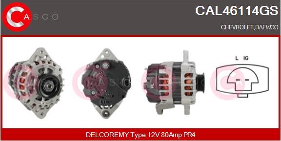 Casco CAL46114GS - Ģenerators autospares.lv